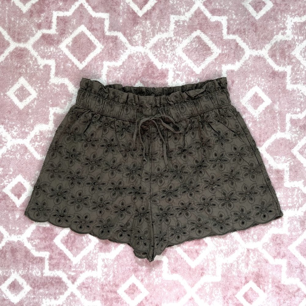 American Eagle Eyelet Shorts